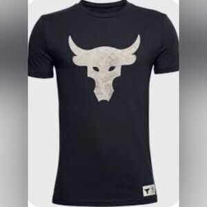 Under Armour Project Rock Braham Bull YXL in Black NWT